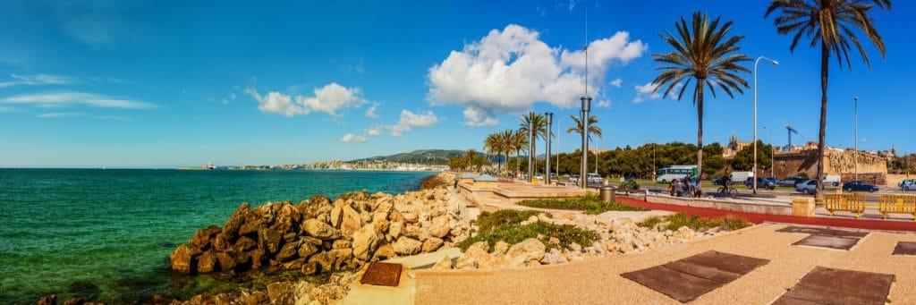 Panorama of Palma de Mallorca